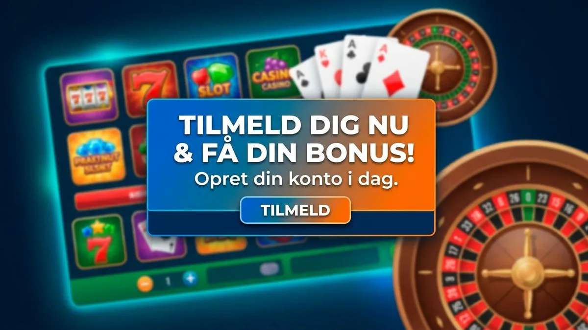 Tilmelding med bonus